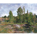 Репродукции на картини: Езерото, Сен Сенери (1890-92) – Йожен Буден